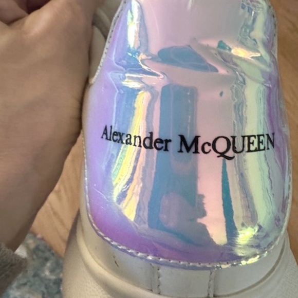 Alexander McQueen Shoes - Alexander McQueen ladies sneakers rare iridescent size 41